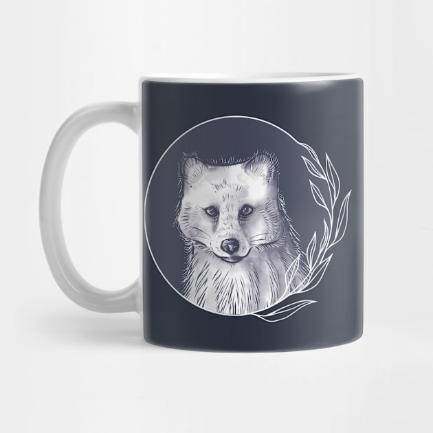 Arctic Fox (Light) by MareveDesign